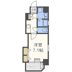 レオンコンフォート難波ミラージュの物件間取画像